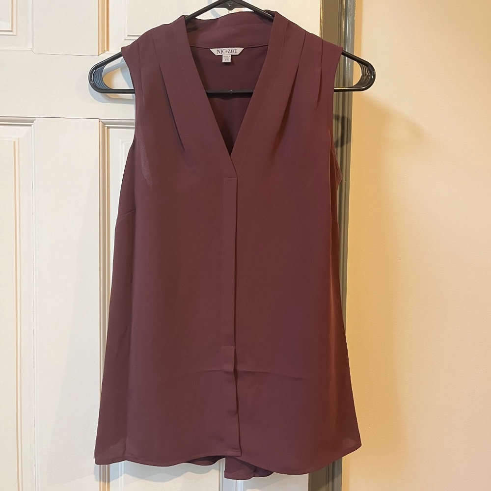 Nic + Zoe Sleeveless Blouse